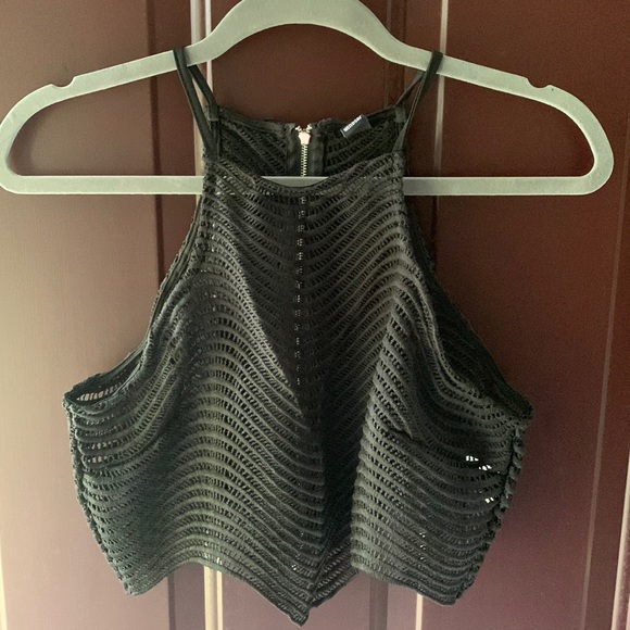 Windsor Mesh Crop Top - Picture 1 of 3